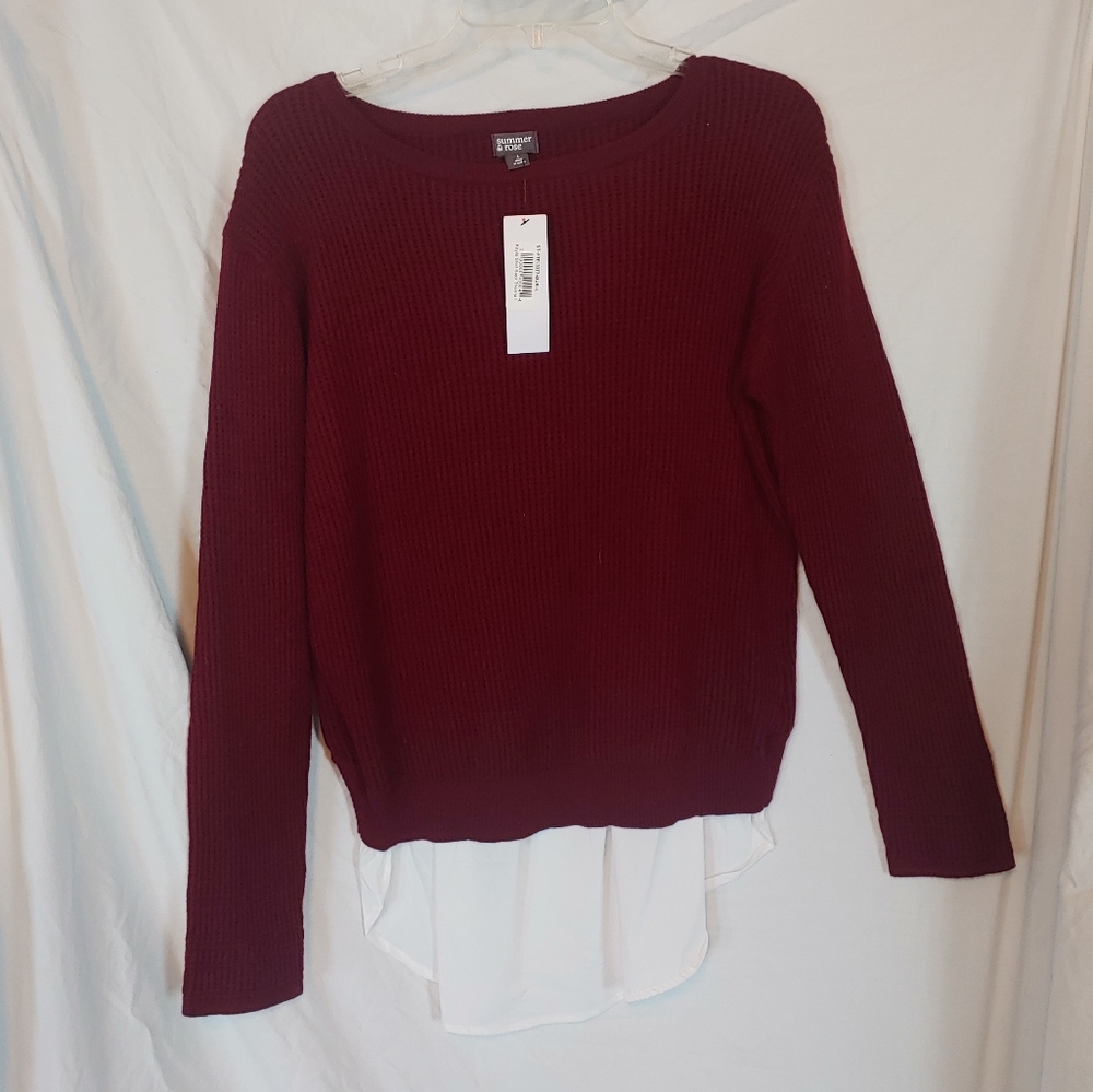 Waffle knit top